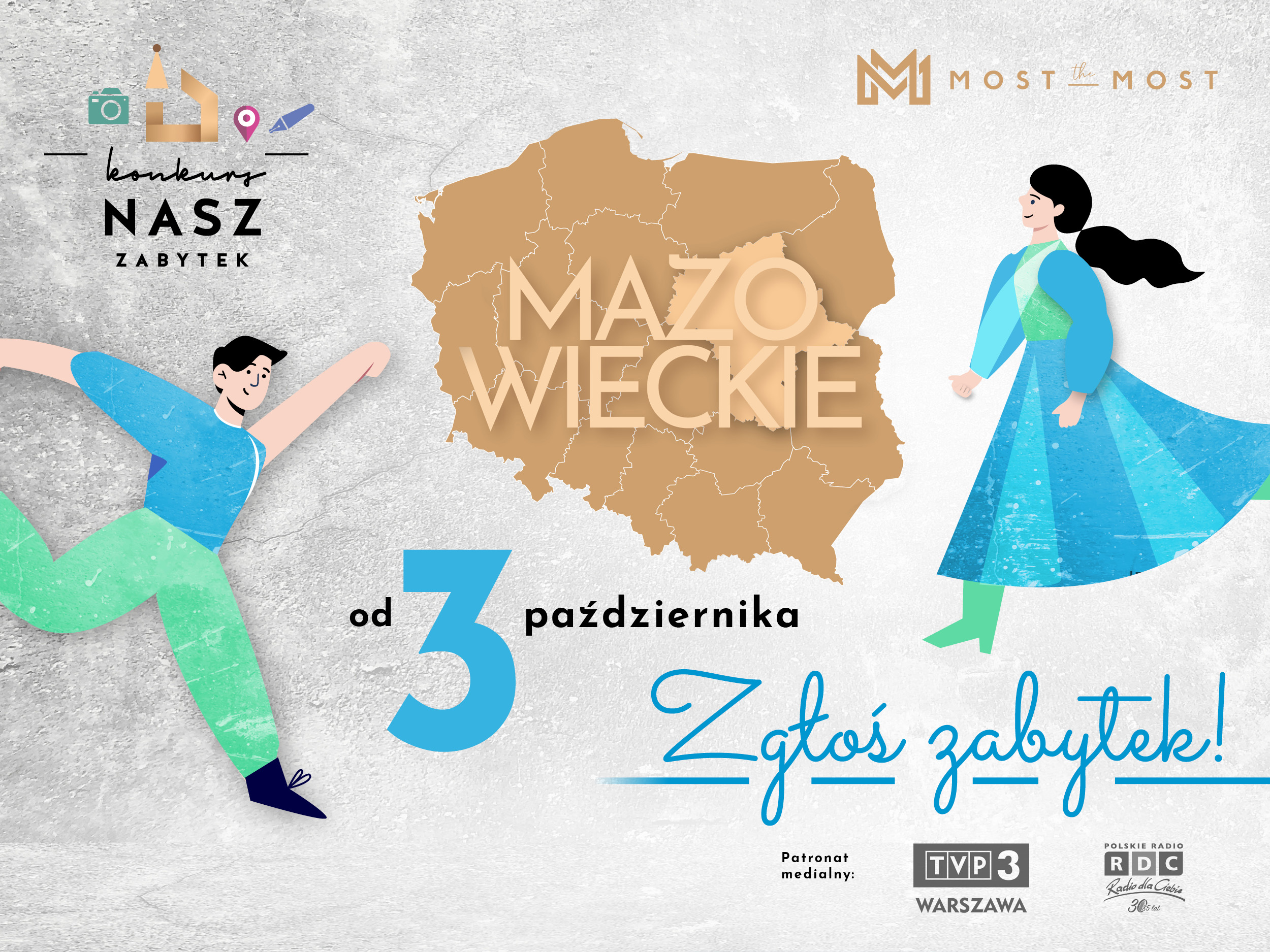 Uwaga, Mazowsze! Zabytek z twojego województwa ma szansę na milion złotych! Rusza konkurs Nasz Zabytek Fundacji Most the Most.