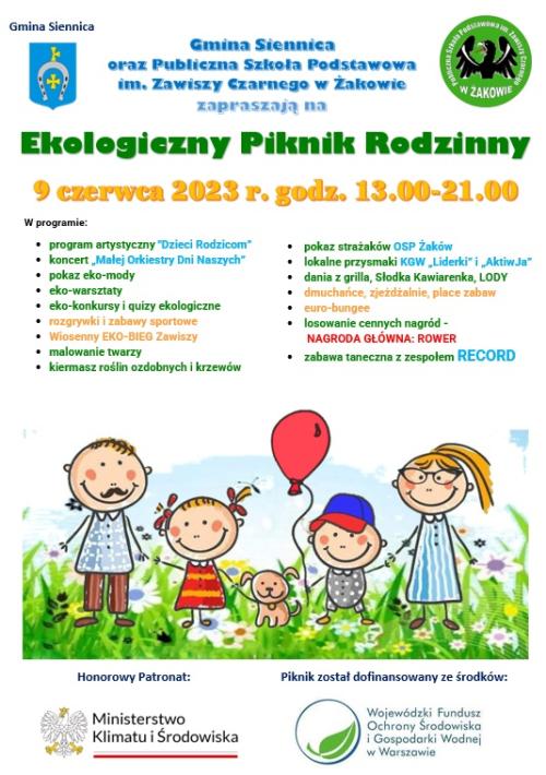 Ekologiczny Piknik Rodzinny w Żakowie