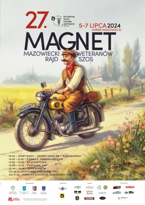 27. Mazowiecki Rajd Weteranów Szos Magnet 2024