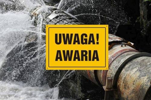 Awaria instalacji wodociągowej